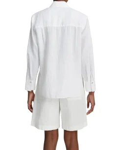 Vince Shirts & Tops|Shirts & Tops<Long Sleeve Easy Button Down Optic White