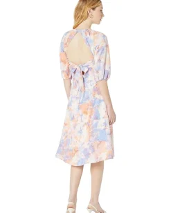 Women BCBGeneration Long Sleeve Midi Dress V1VX1D19