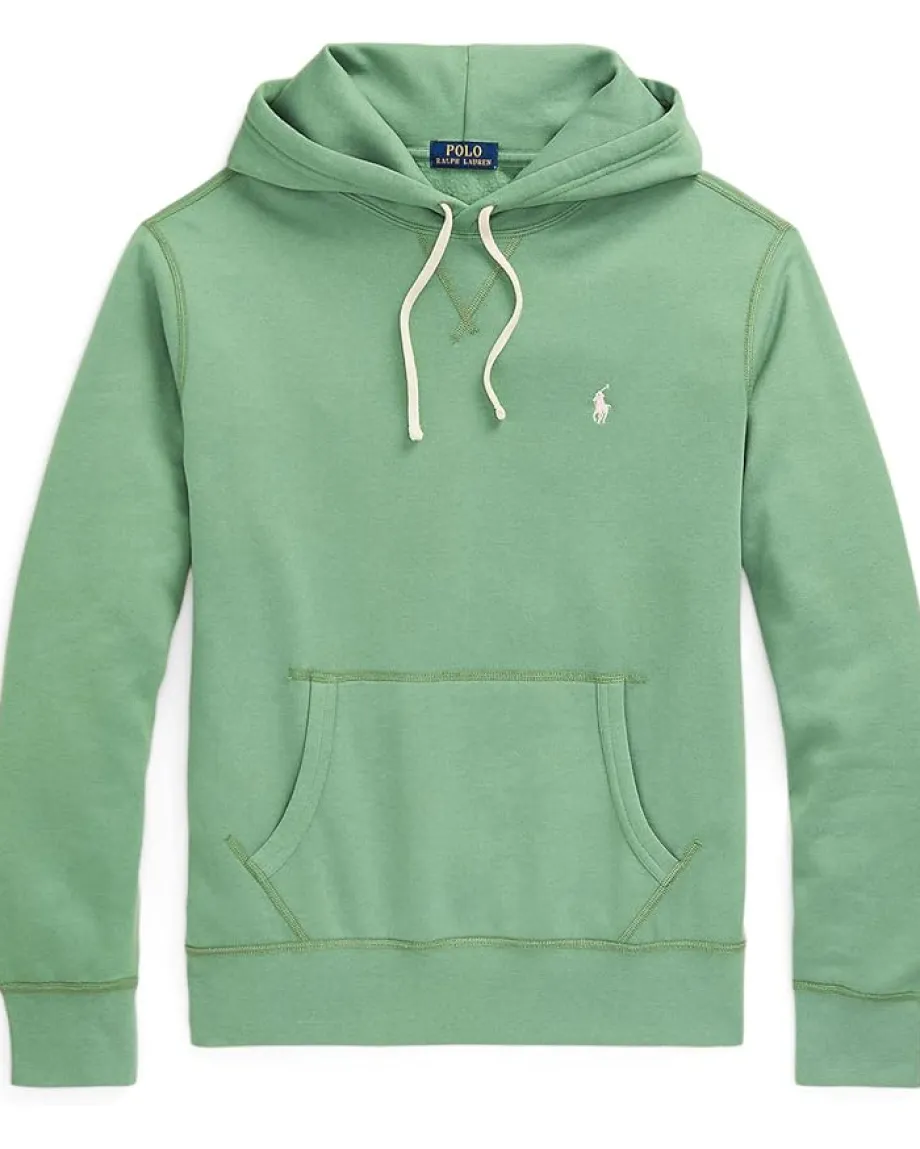 Polo Ralph Lauren Long Sleeve RL Fleece Green Clearance