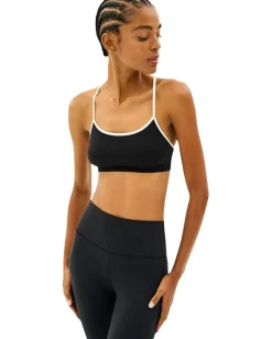 Activewear|Splits59 Loren Seamless Bra Black/White