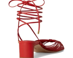 Women Vince Camuto Lory Ankle Wrap Kitten Heel Sandals