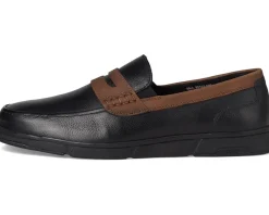 Nunn Bush Loafers|Loafers<Luca Moccasin Toe Penny Loafer Lightweight Comfortable Slip-On Black