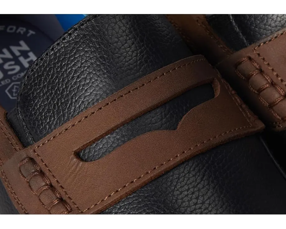 Nunn Bush Loafers|Loafers<Luca Moccasin Toe Penny Loafer Lightweight Comfortable Slip-On Black