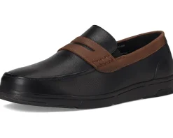 Nunn Bush Loafers|Loafers<Luca Moccasin Toe Penny Loafer Lightweight Comfortable Slip-On Black