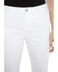 Liverpool Los Angeles Jeans<Lucy Bootcut Mid-Rise Stretch Denim Jean with Welt Pocket and Pintuck Details 32" Bright White
