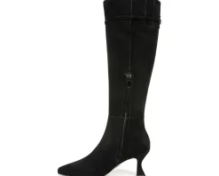 Boots|Boots|Sam Edelman Lyla Black Suede Wide Calf