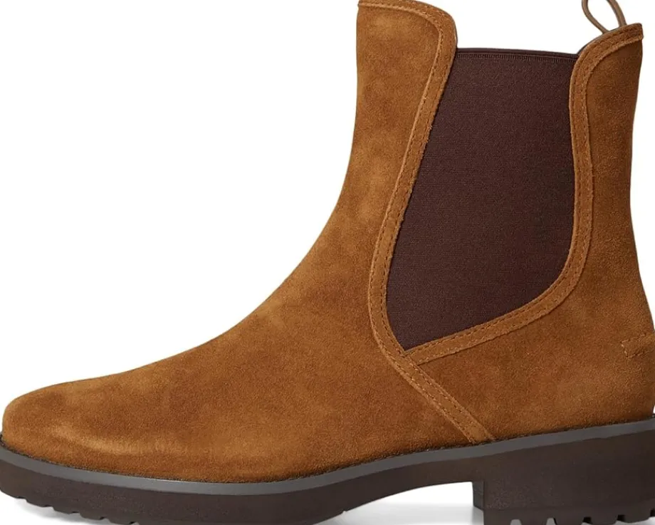 Boots|Boots|Cole Haan Lyndon Waterproof Chelsea Booties Tobacco Suede Waterproof