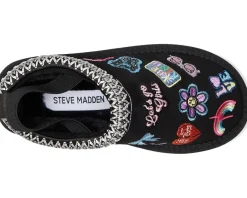Steve Madden Kids Mads (Toddler/Little Kid) Black Clearance