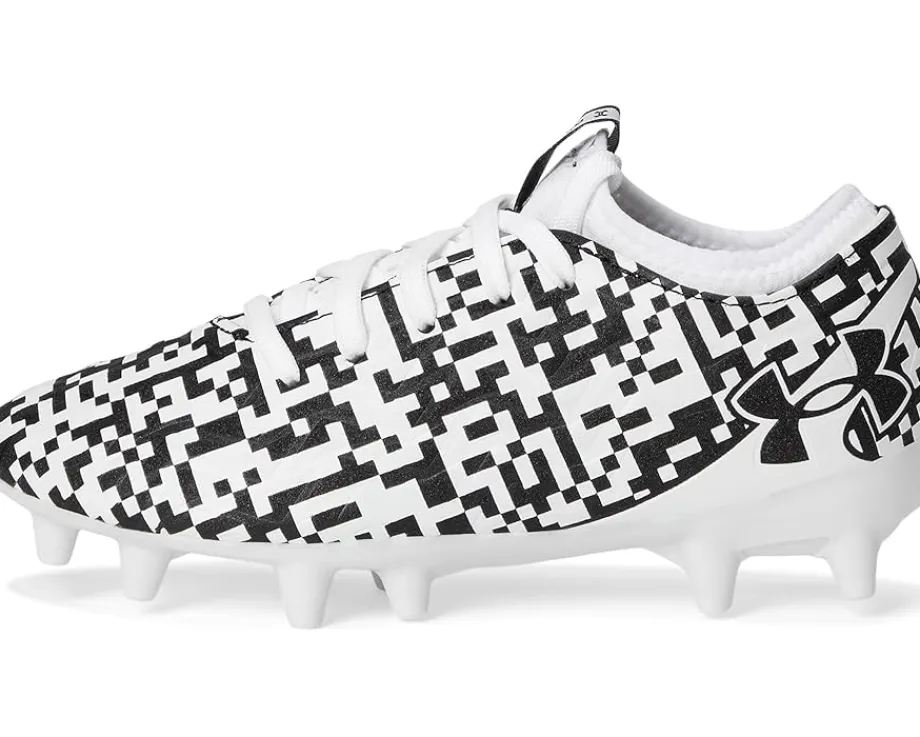 Under Armour Kids Shoes<Magnetico Select 5 Jr Soccer Cleats (Littile Kid/Big Kid) Black/White/Black