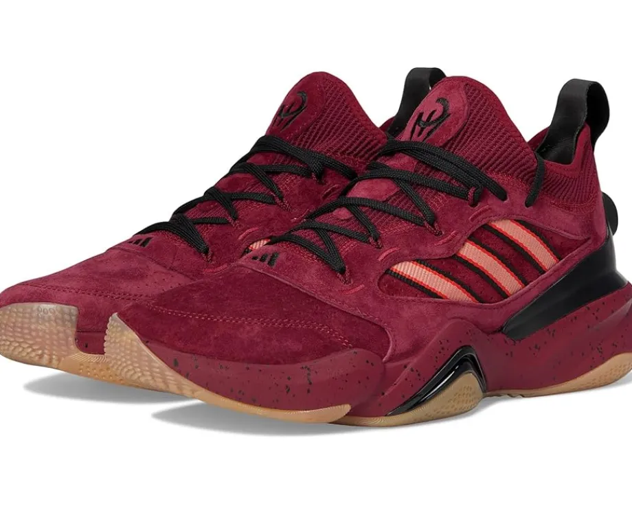 adidas Mahomes 2 Impact FLX Turf Training Shoes Burgundy/Core Black/Gum Outlet