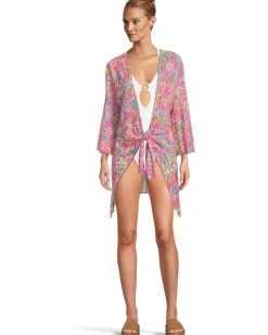 BECCA Swimwear|Swimsuits & Cover-Ups<Marble Canyon Ariyah Ring One Piece White