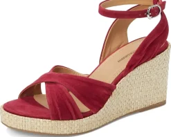 Johnston & Murphy Heels|Sandals<Marcia Cross-Band Sandal Red