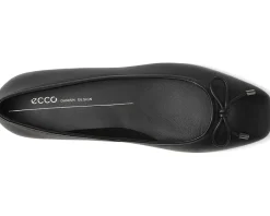 ECCO Flats<Margot Bow Ballerina Flat Black
