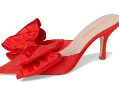 Loeffler Randall Heels|Heels<Margot Bow Mule Red