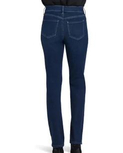 Women NYDJ Marilyn Straight Paneled Seam Detail Jeans in