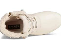 Sperry Boots|Boots<Maritime Repel Teddy Trim Ivory