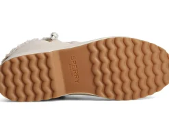 Sperry Boots|Boots<Maritime Repel Teddy Trim Ivory