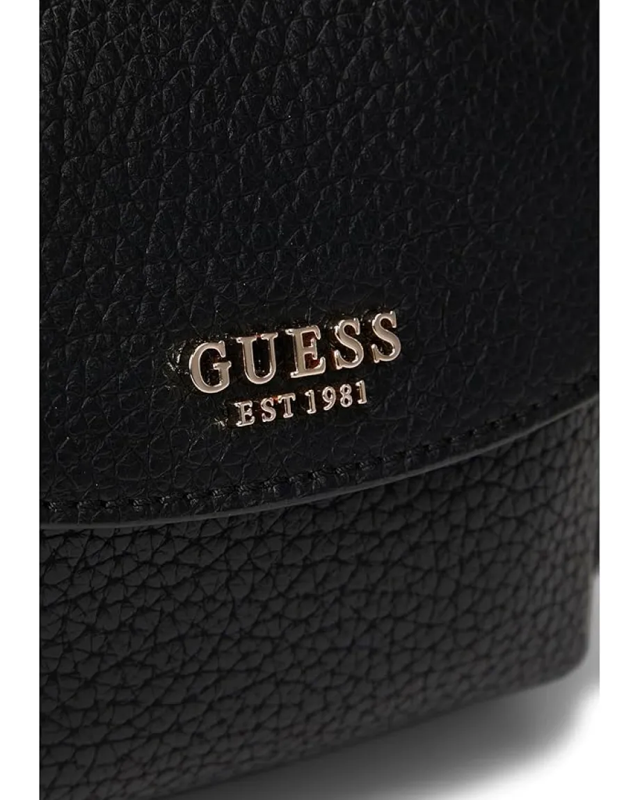 GUESS Handbags|Shoulder Bags<Marsha Flap Shoulder Bag Black