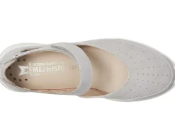 Flats|Mephisto Marsia Light Grey