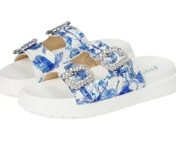 Blue by Betsey Johnson Matie White Blue Floral Sale