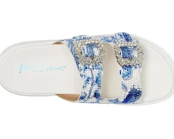 Blue by Betsey Johnson Matie White Blue Floral Sale