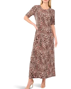 Dresses|Dresses|Vince Camuto Maxi Dress With 3/4 Sleeves Rich Taupe