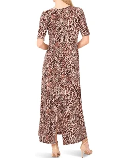 Dresses|Dresses|Vince Camuto Maxi Dress With 3/4 Sleeves Rich Taupe