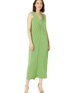 Dresses|Dresses|Maggy London Maxi Dress with Tucking Detail Fluorite Green