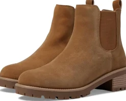 Blondo Mayes Waterproof Bootie Cognac Suede Best