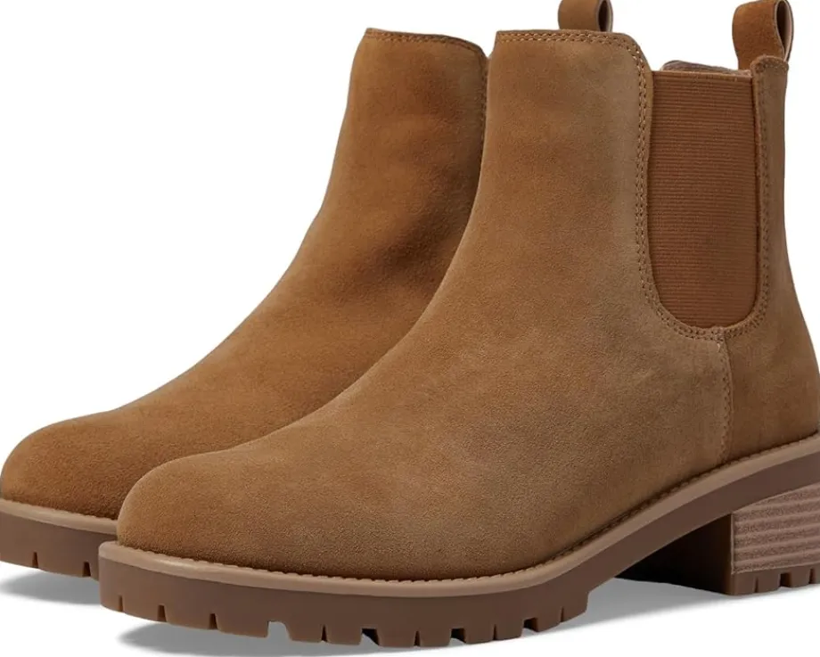 Blondo Mayes Waterproof Bootie Cognac Suede Best