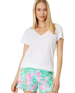 Lilly Pulitzer Meredith Tee Resort White