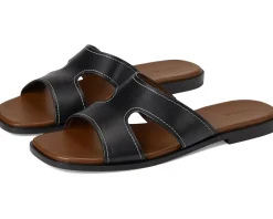 Vince Sandals|Sandals<Meyers Slide Sandals Black Leather