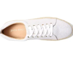 Jack Rogers Sneakers|Sneakers<Mia Platform Sneaker White/Gold