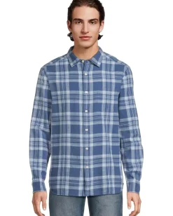 Vineyard Vines Miacomet Plaid Islnd Slub Shirt