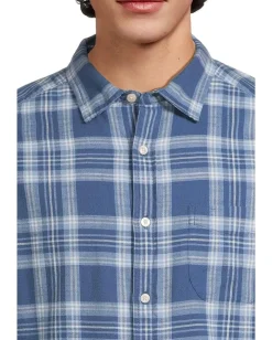Vineyard Vines Miacomet Plaid Islnd Slub Shirt