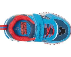 Josmo Shoes<Mickey Mouse Sneaker (Toddler/Little Kid) Blue/Navy