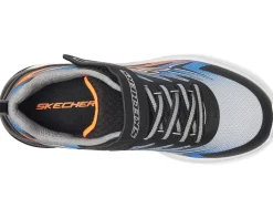 SKECHERS KIDS Shoes<Microspec Max Advance 404101L (Little Kid/Big Kid) Black/Charcoal