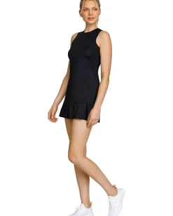 Tail Activewear Activewear|Dresses<Midtown Tennis Dress Onyx