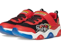 Shoes|SKECHERS KIDS Mighty Glow 2.0 (Toddler) Red/Black