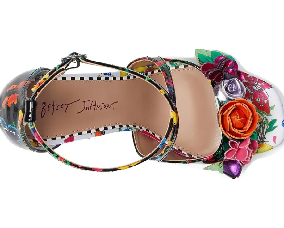 Heels|Sandals|Blue by Betsey Johnson Mikah Black/Multi