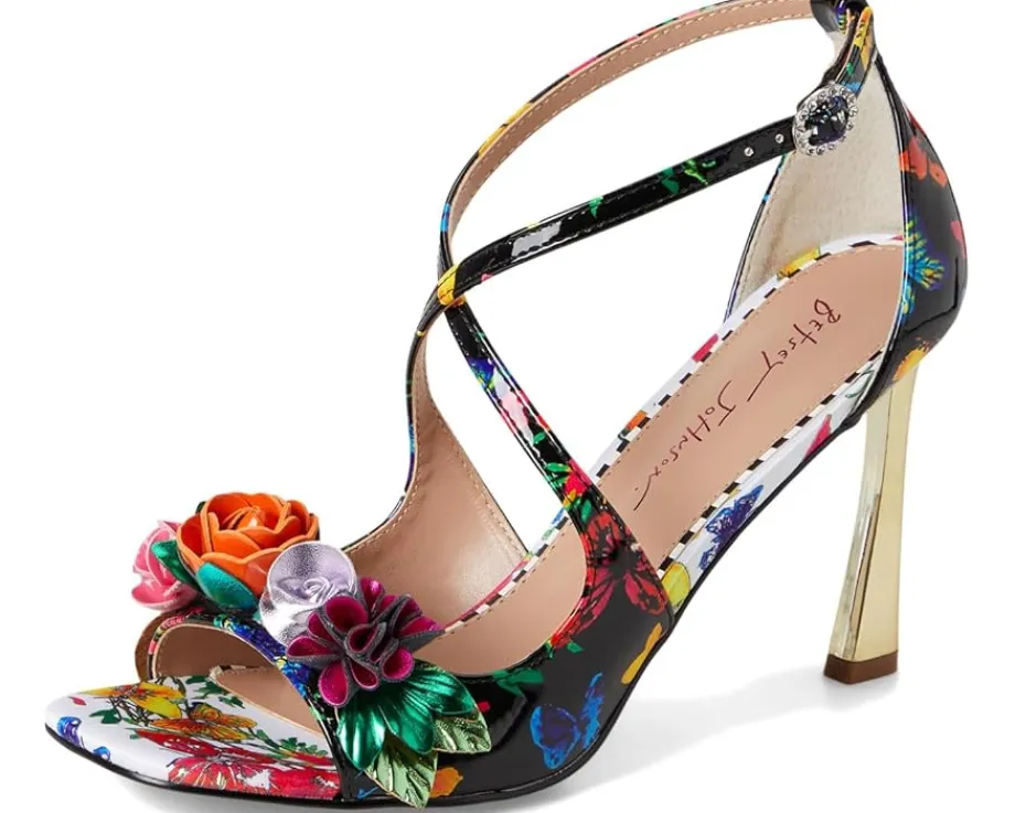 Heels|Sandals|Blue by Betsey Johnson Mikah Black/Multi