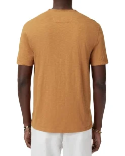 Activewear|T-Shirts|John Varvatos Miles V-Neck K3595S25 Copper