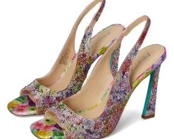 Blue by Betsey Johnson Heels|Sandals<Mina Bright Floral