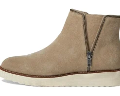 Johnston & Murphy Boots|Boots<Mitzi Zipper Bootie Taupe