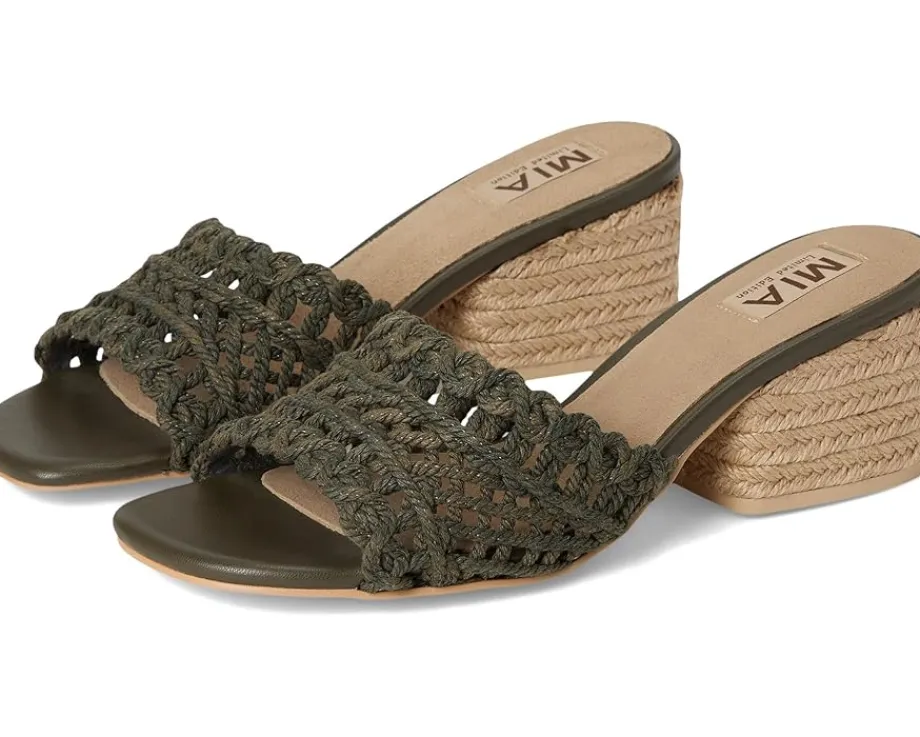 Heels|Sandals|MIA MLE-Idella Khaki