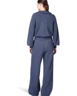 Sweaters|Sweaty Betty Modern Collared Sweater Endless Blue