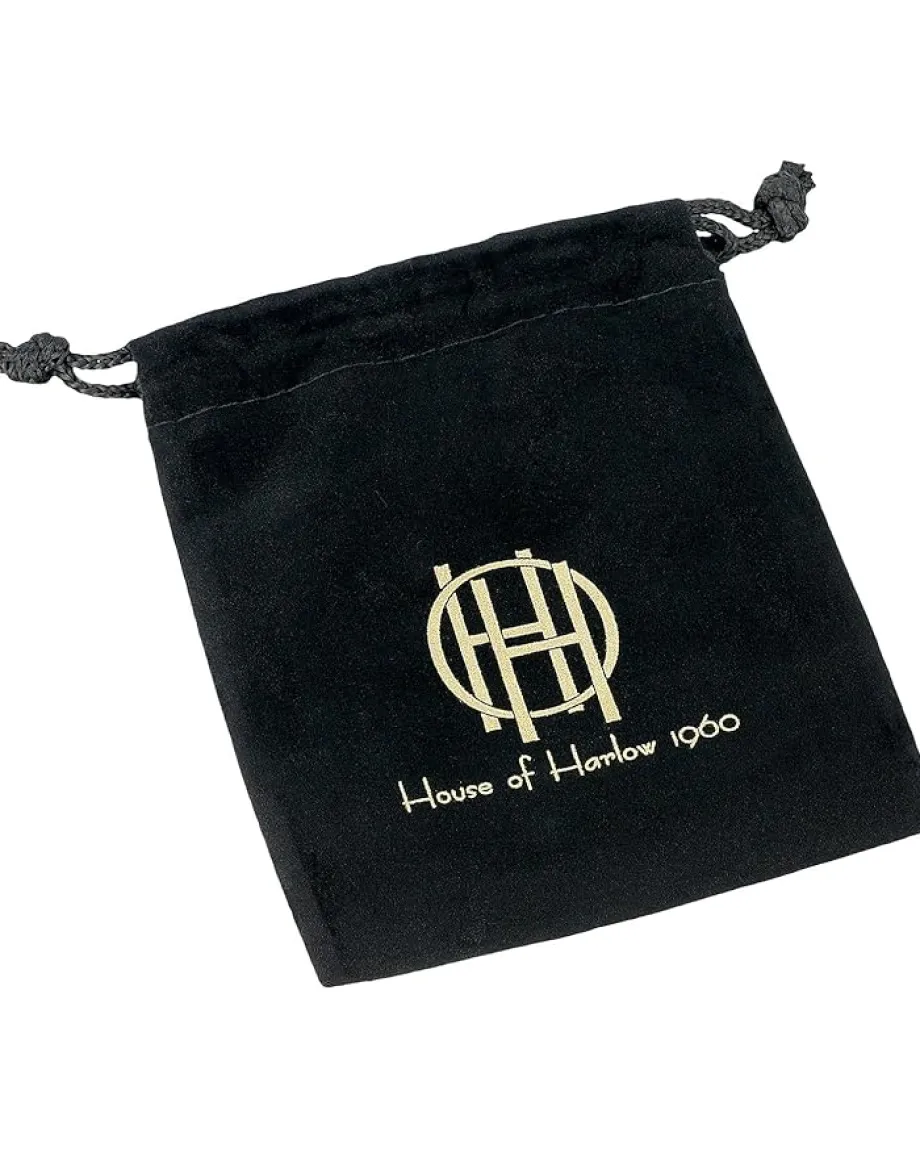 House of Harlow 1960 Montezuma Statement Earrings Gold/Carnelian/Howlite Hot