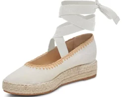 Dolce Vita Flats<Morgan Ivory Canvas