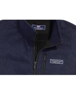 Vineyard Vines Mountain Sweater Fleece Vest Nautical Navy Online