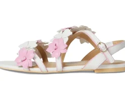 Shoes|Janie and Jack Multi Floral Sandals (Toddler/Little Kid/Big Kid) Multicolor